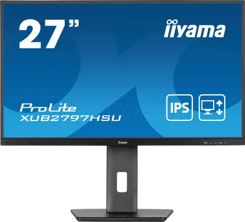 Photo de Ecran 27" Iiyama ProLite XUB2797HSU-B2 Quad HD 100Hz (Noir)