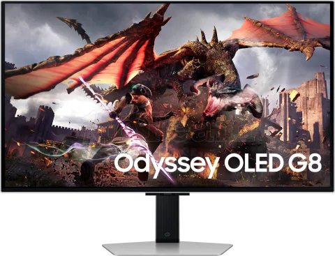 Photo de Ecran 32" Samsung Odyssey Oled G8 G80SD 4K Ultra HD 240Hz (Noir)