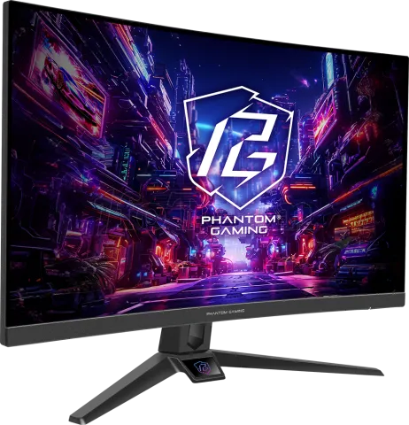 Photo de Ecran incurvé 27" ASRock Phantom Gaming PG27FRS1A Full HD 280Hz (Noir)