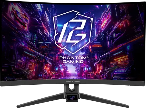 Photo de Ecran incurvé 27" ASRock Phantom Gaming PG27FRS1A Full HD 280Hz (Noir)