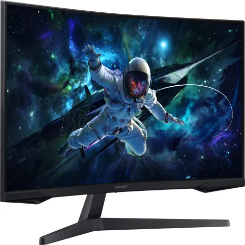 Photo de Ecran incurvé 32" Samsung Odyssey G5 G55C Quad HD 165Hz (Noir)