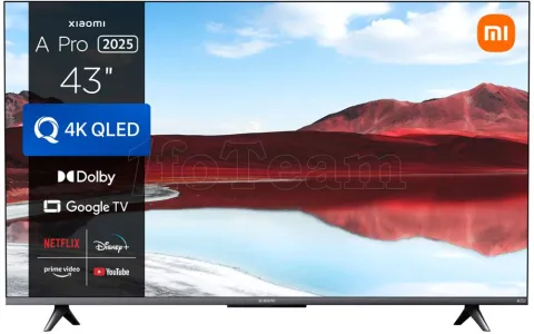 Photo de Ecran/TV 43" Xiaomi QLed A Pro Smart Living 4K (Noir)