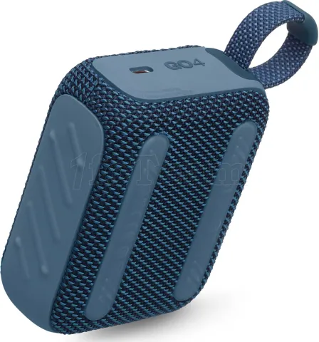 Photo de Enceinte nomade Bluetooth JBL Go 4 (Bleu)