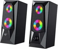 Photo de Enceintes Havit SK208 Pro RGB Illuminated (Noir)