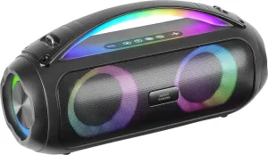 Photo de Enceintes nomade Bluetooth Mars Gaming MS-Pulse RGB (Noir)