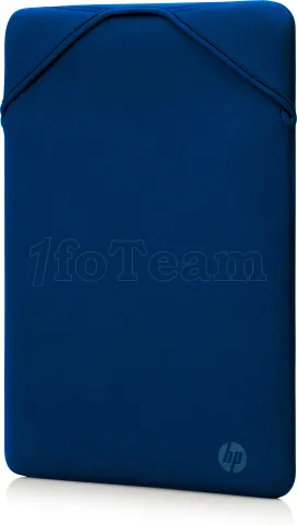 Photo de Étui de protection (Housse) réversible HP pour ordinateur portable 14,1" max (Noir/Bleu)