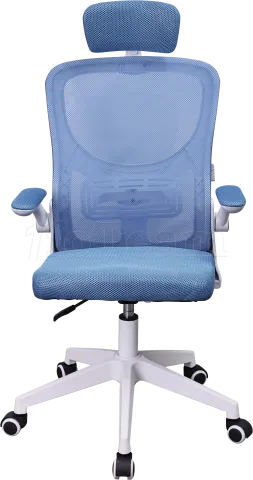 Photo de Fauteuil ergonomique Mars Gaming MGC-Ergo Plus (Bleu/Blanc)