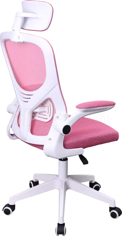 Photo de Fauteuil ergonomique Mars Gaming MGC-Ergo Plus (Rose/Blanc)