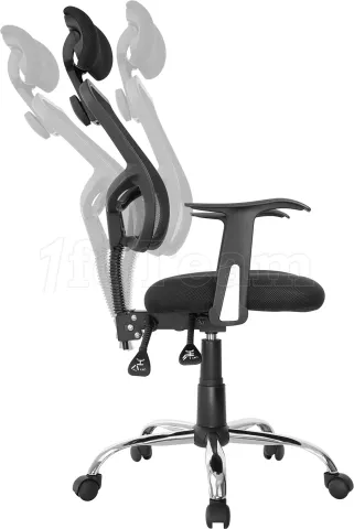 Photo de Fauteuil ErgoOffice ER-413 (Noir)