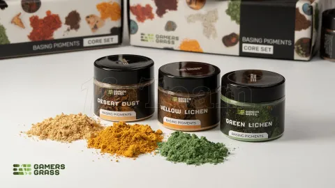 Photo de Gamers Grass - Basing Pigments Core Set