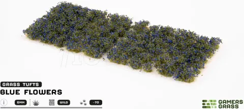 Photo de Gamers Grass - Blue Flowers