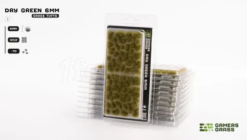 Photo de Gamers Grass - Dry Green 6mm - Wild