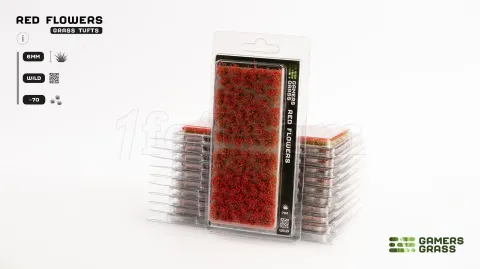 Photo de Gamers Grass - Red Flowers