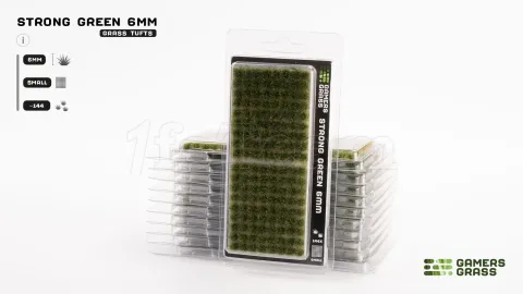 Photo de Gamers Grass - Strong Green 6mm - Small