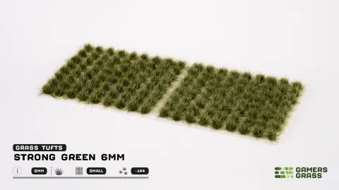 Photo de Gamers Grass - Strong Green 6mm - Small