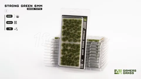 Photo de Gamers Grass - Strong Green 6mm - Wild