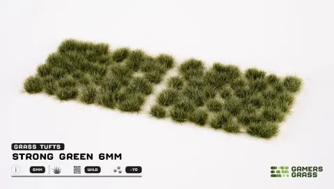 Photo de Gamers Grass - Strong Green 6mm - Wild