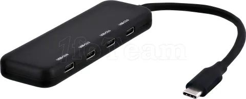 Photo de Hub USB-C 3.0 T'nB- 4 ports (Noir)