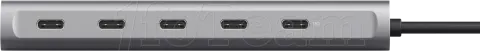 Photo de Hub USB-C 3.2 Trust Halyx - 5 ports (Argent)