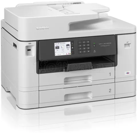 Photo de Imprimante A3 Multifonction 4en1 Brother Gamme Business Smart MFC-J5740DW (Blanc)