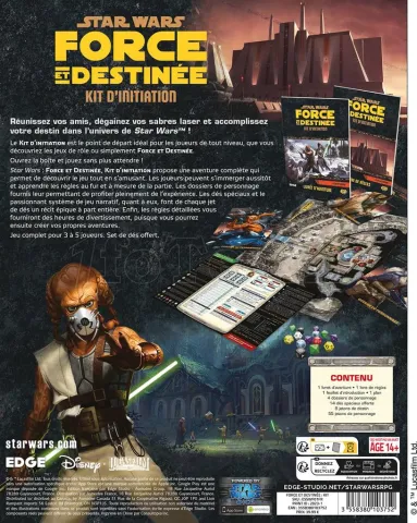 Photo de Jeu de Rôle : Star Wars - Force et Destinée (Kit d'Initiation)