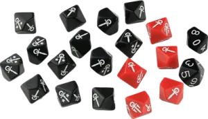 Photo de Jeu de Rôle : Vampire la Mascarade - Set de Dés