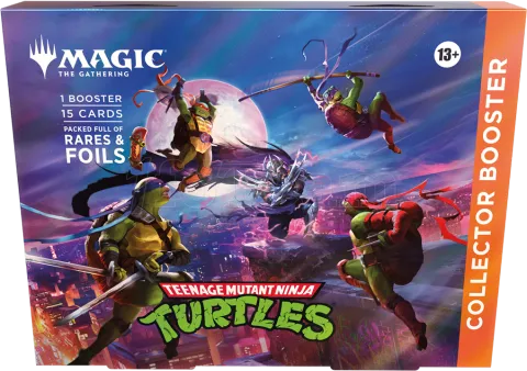 Photo de Jeu - Magic the Gathering : TMNT Collector (Display 12 Boosters) (En)