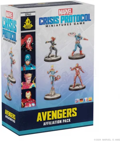 Photo de Jeu - Marvel Crisis Protocol : Avengers Affiliation Pack (Extension)