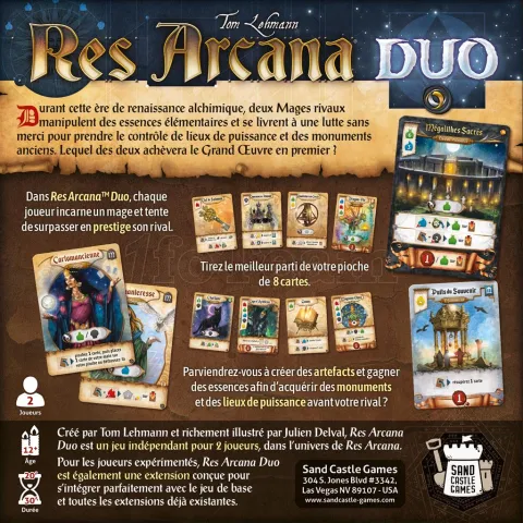 Photo de Jeu - Res Arcana Duo