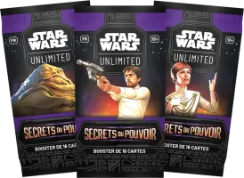 Photo de Jeu - Star Wars Unlimited : Secrets du Pouvoir (Display 24 Boosters) (Fr)