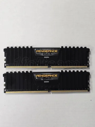 Photo de Kit Barrettes mémoire 32Go (2x16Go) DIMM DDR4 Corsair Vengeance LPX  3600Mhz (Noir) - SN A4WZT43535A3GW - ID 211261