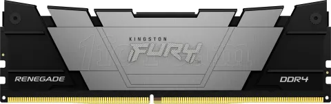 Photo de Kit Barrettes mémoire 32Go (2x16Go) DIMM DDR4 Kingston Fury Renegade 3600Mhz (Noir)