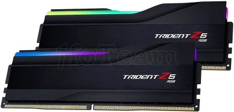 Photo de Kit Barrettes mémoire 32Go (2x16Go) DIMM DDR5 G.Skill Trident Z5 6800MHz (Noir) CL34