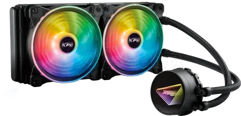 Photo de Kit Watercooling AIO Adata XPG Levante X RGB - 240mm (Noir)