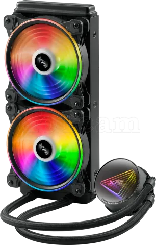 Photo de Kit Watercooling AIO Adata XPG Levante X RGB - 240mm (Noir)