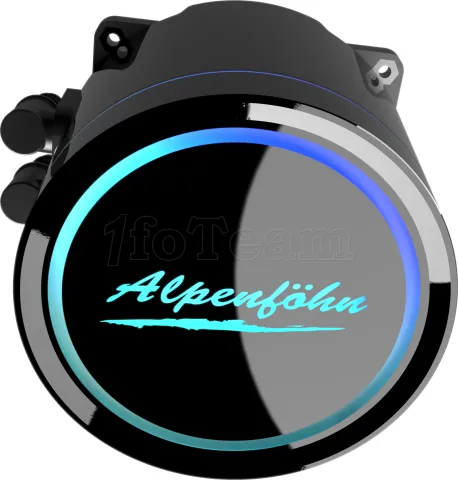 Photo de Kit Watercooling AIO Alpenföhn Gletscherwasser 240 RGB (Noir)