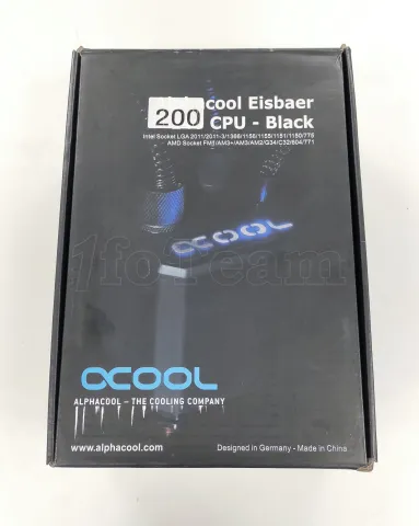 Photo de Kit Watercooling AIO Alphacool Eisbaer 200 CPU (Noir) - ID 206940