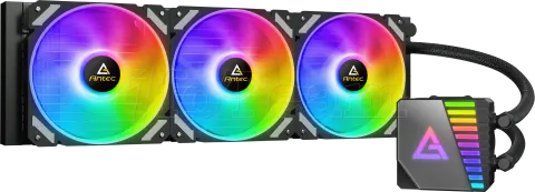 Photo de Kit Watercooling AIO Antec Symphony ARGB - 360mm (Noir)