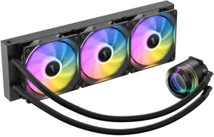 Photo de Kit Watercooling AIO Antec Vortex Lum RGB - 360mm (Noir)