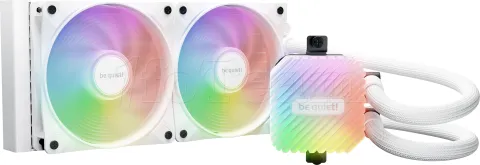 Photo de Kit Watercooling AIO be quiet! Light Loop RGB - 240mm (Blanc)