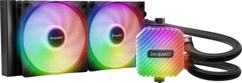 Photo de Kit Watercooling AIO be quiet! Light Loop RGB - 240mm (Noir)