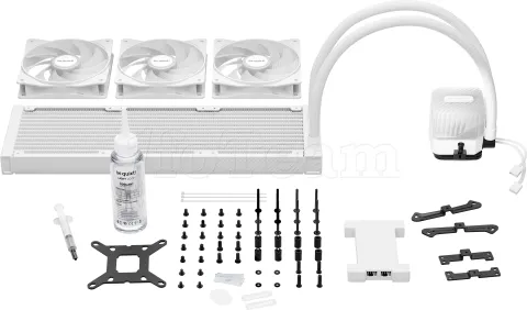 Photo de Kit Watercooling AIO be quiet! Light Loop RGB - 360mm (Blanc)