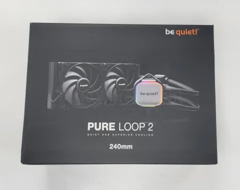 Photo de Kit Watercooling AIO be quiet! Pure Loop 2 RGB - 240mm (Noir) - SN 017V3320005898 - ID 208936