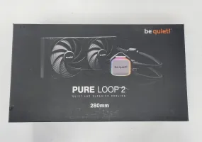 Photo de Kit Watercooling AIO be quiet! Pure Loop 2 RGB - 280mm (Noir) - SN 018V3260000919 - ID 208935