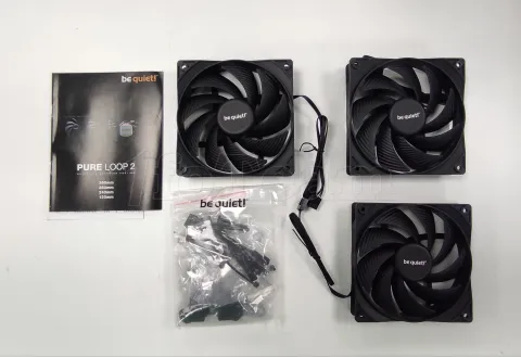 Photo de Kit Watercooling AIO be quiet! Pure Loop 2 RGB - 360mm (Noir) - SN 019V3380010357 - ID 207411