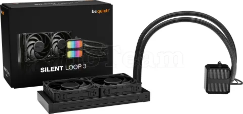 Photo de Kit Watercooling AIO be quiet! Silent Loop 3 RGB - 240mm (Noir)
