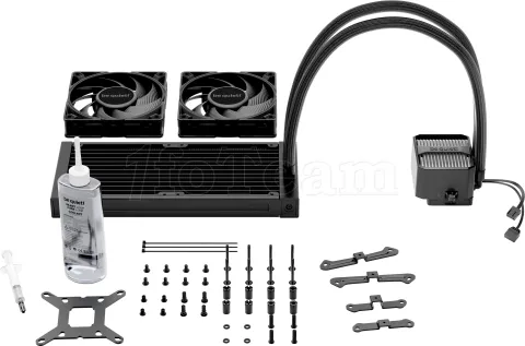 Photo de Kit Watercooling AIO be quiet! Silent Loop 3 RGB - 240mm (Noir)