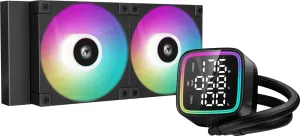 Photo de Kit Watercooling AIO DeepCool LD 240 RGB - 240mm (Noir)