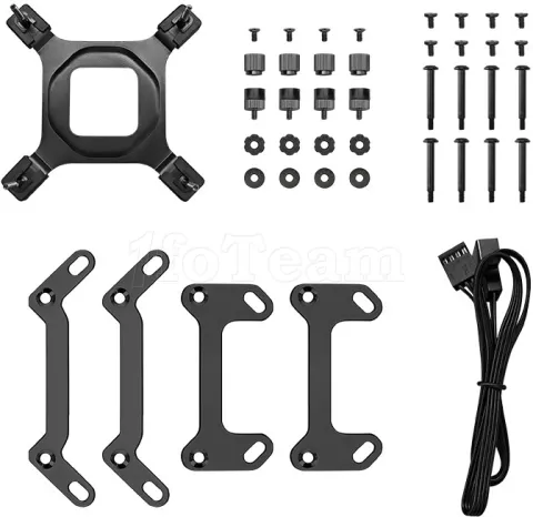 Photo de Kit Watercooling AIO DeepCool Mystique - 240mm (Noir)
