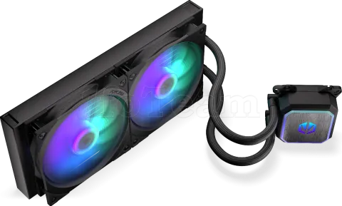 Photo de Kit Watercooling AIO Endorfy Navis F RGB - 280mm (Noir)